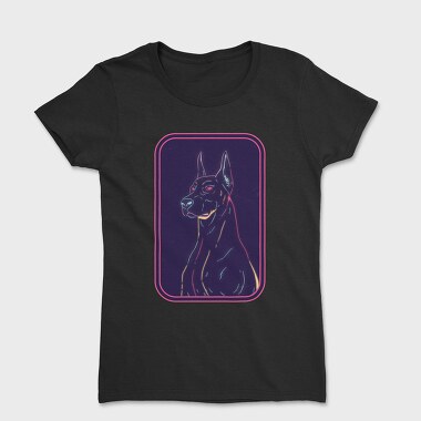 Doberman Dog, Women's T-Shirt