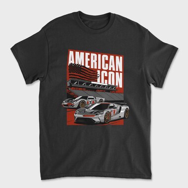 Ford GT40 - American Icon, Unisex Men's T-Shirt
