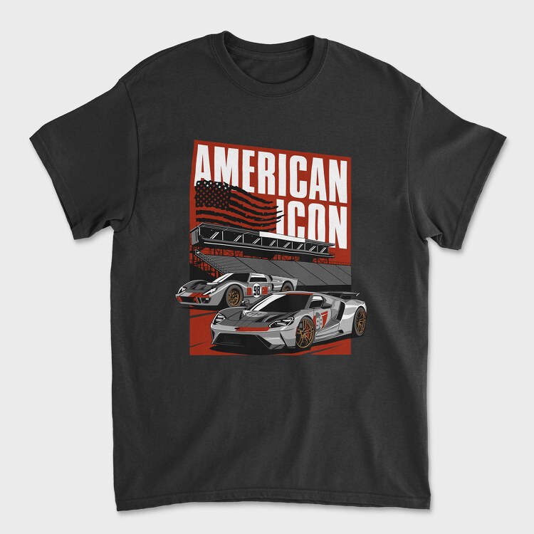 Ford GT40 - American Icon, Unisex Men's T-Shirt