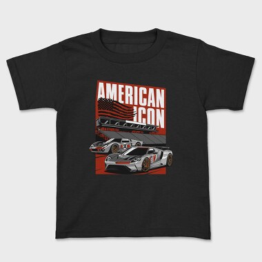 Ford GT40 - American Icon, Kids' T-Shirt