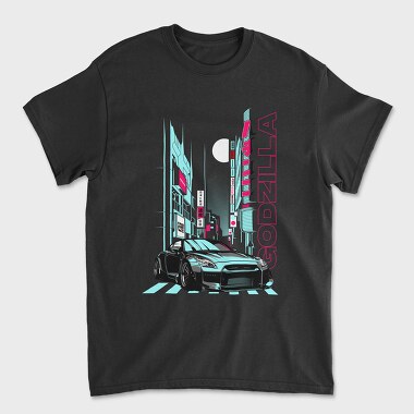 Унисекс Мъжка Тениска, GTR JAPAN