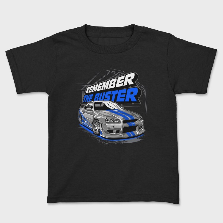 GTR R34 2 Fast 2 Furious, Kids' T-Shirt