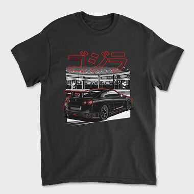 Unisex Men's T-Shirt, GTR R35 Back