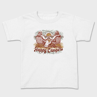 Happy Campers, Kids' T-Shirt