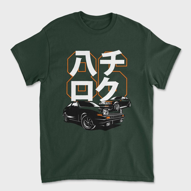 HACHIROKU, Унисекс Мъжка Тениска