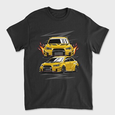 Unisex Men's T-Shirt, Lancer Evo X Varis