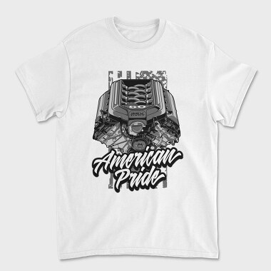 MUSTANG COYOTE ENGINE, Unisex Men's T-Shirt