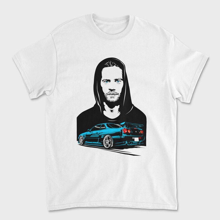 PAUL WALKER, Unisex Men's T-Shirt