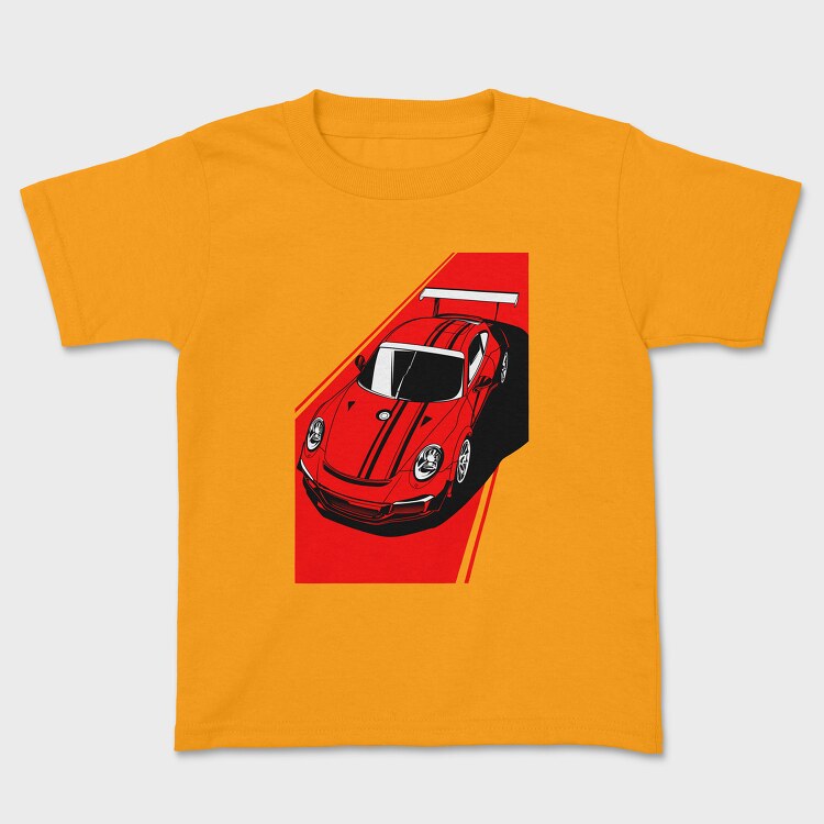 Porsche Gt3 Rs, Детска Тениска