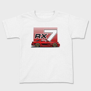 Red Rx7, Kids' T-Shirt
