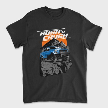 RUSH N CRUSH, Unisex Men's T-Shirt