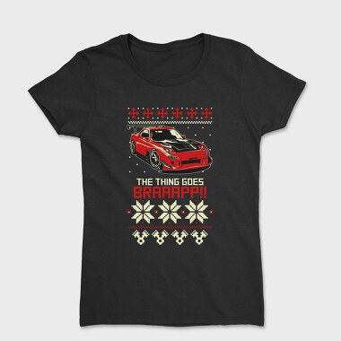 RX7 UGLY SWEATER, Дамска Тениска
