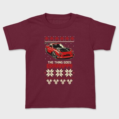 RX7 UGLY SWEATER, Kids' T-Shirt