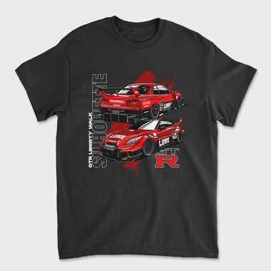Silhouette GTR, Unisex Men's T-Shirt