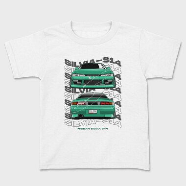 Silvia S14, Kids' T-Shirt