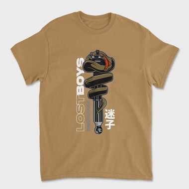 Snake Coilover, Unisex Men's T-Shirt