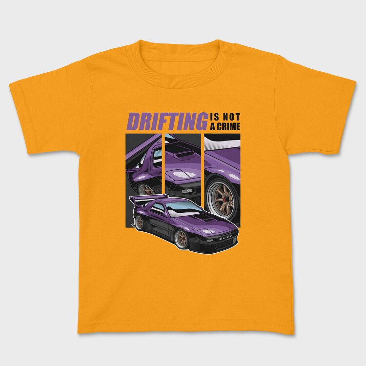 Drifting Is Not a Crime, Kids' T-Shirt