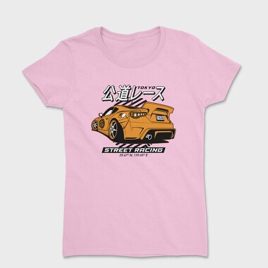 Street Race Tokyo, Women's T-Shirt
