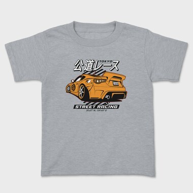 Street Race Tokyo, Kids' T-Shirt