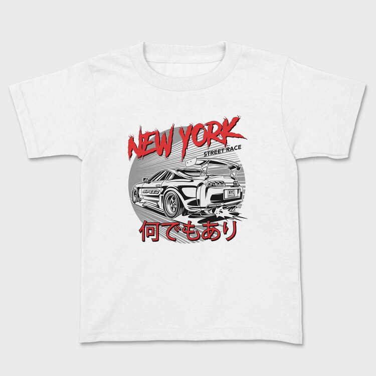 Kids' T-Shirt, Supra Street Racing