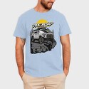 Anime Manga Style Motorcycle Rider, Unisex Men's T-Shirt