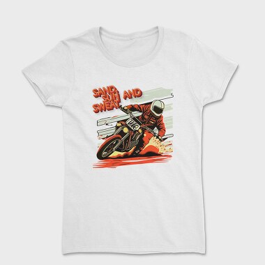 Motocross MotorcycleArt 80S, Women's T-Shirt