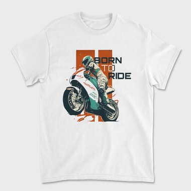 Motorcycle SportArt Japanese, Unisex Men's T-Shirt