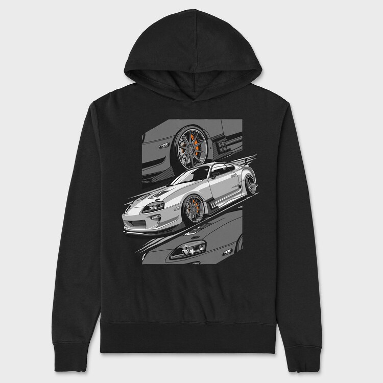 Supra MK4 White, Унисекс Мъжко Суичър