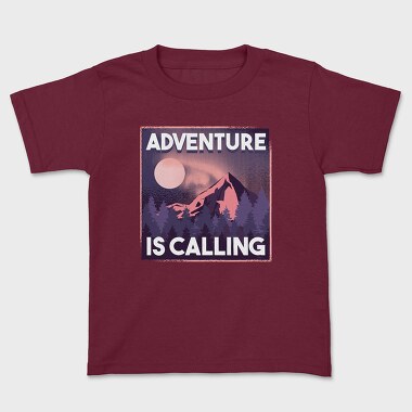 Adventure Is Calling, Kids' T-Shirt