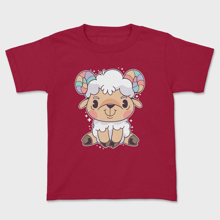 Cute Aries, Kids' T-Shirt