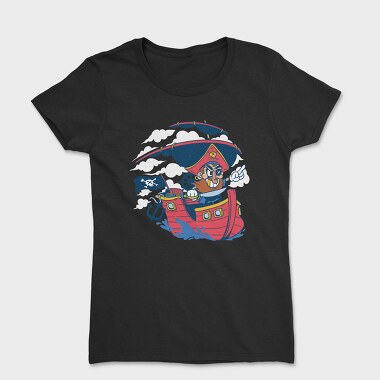 Pirate Cartoon, Women's T-Shirt