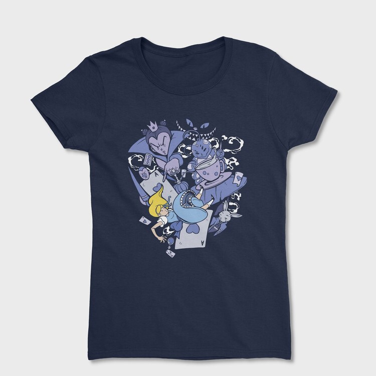 Alice Wonderland, Women's T-Shirt