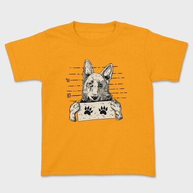 Dog Sheperd, Kids' T-Shirt