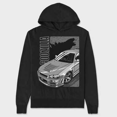 Nismo R34, Unisex Men's Hoodie