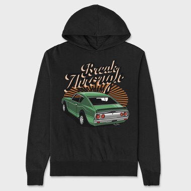 nissan skyline gt-r, Unisex Men's Hoodie