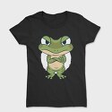 Frog Cartoon, Women's T-Shirt