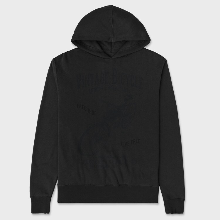 Vintage Bicycle, Unisex Men's Hoodie
