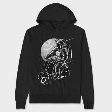 Astroscooter, Unisex Men's Hoodie
