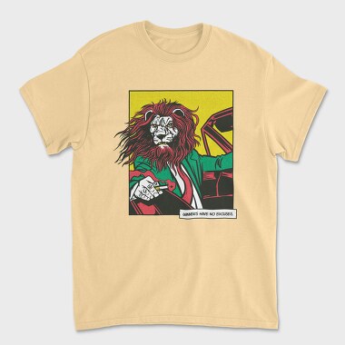 Lion Comics, Unisex Men's T-Shirt