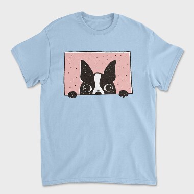 Cute Dog, Unisex Men's T-Shirt