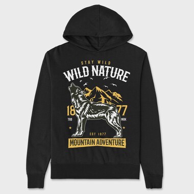 Wild Nature, Unisex Men's Hoodie