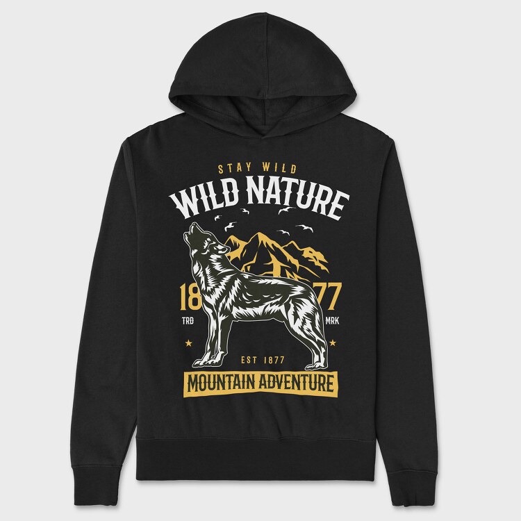 Wild Nature, Unisex Men's Hoodie