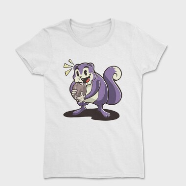 Cute Squirrel, Дамска Тениска