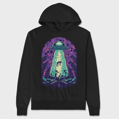 Унисекс Мъжко Суичър, Alien Abduction