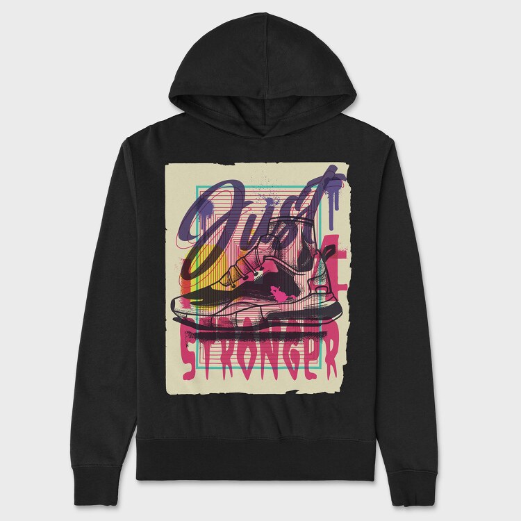 Just Stronger, Unisex Men's Hoodie