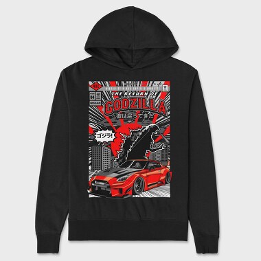 Godzilla R35, Unisex Men's Hoodie