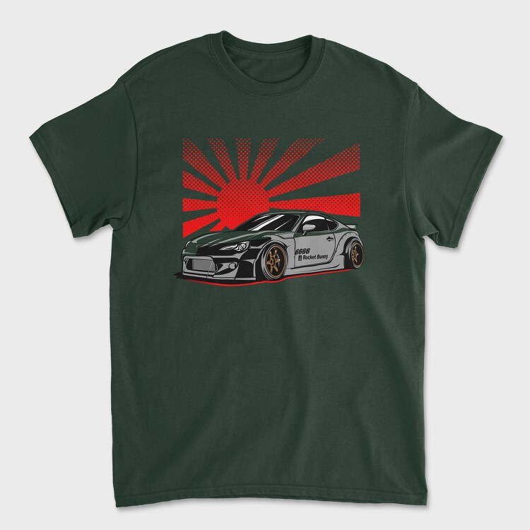 Street Race, Unisex Men's T-Shirt