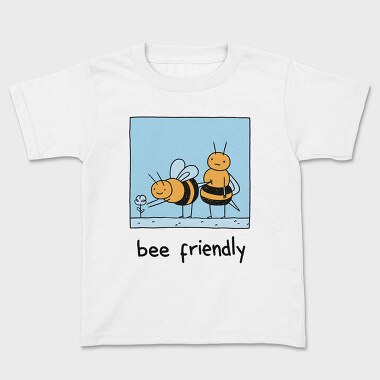 Friendly Bee, Kids' T-Shirt