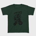 Dab Animal Comics Goat, Kids' T-Shirt