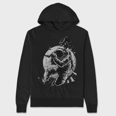 No Music, Unisex Men's Hoodie